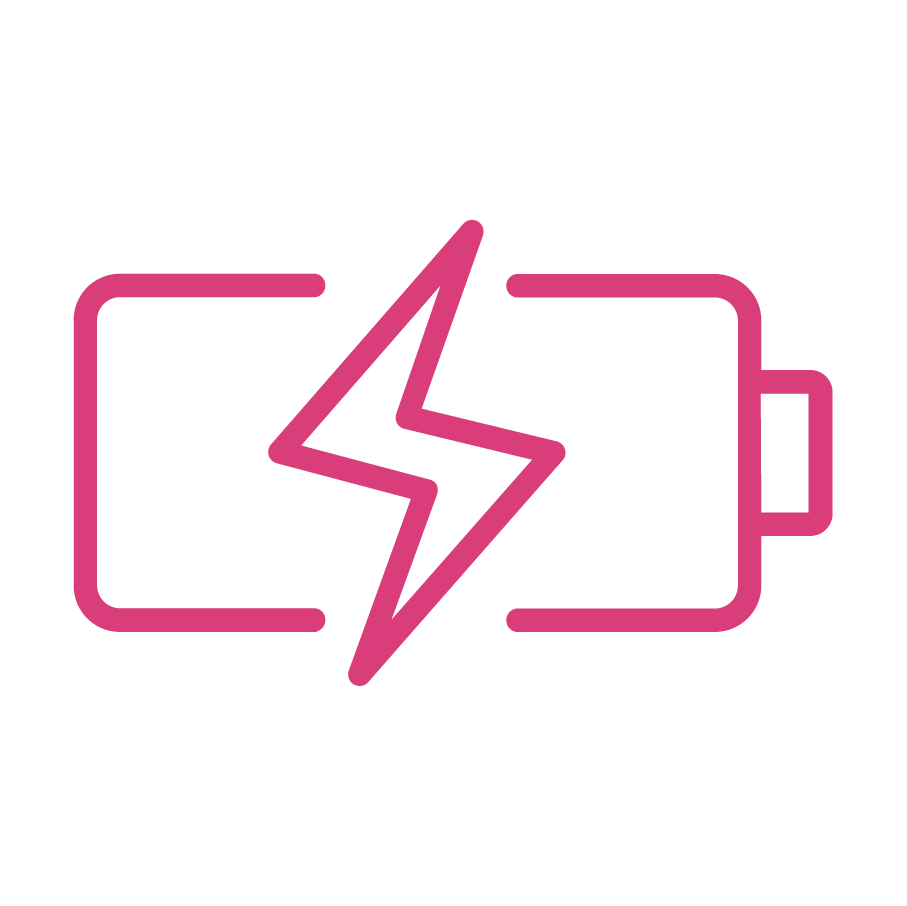 Charging battery icon